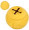 Cyrank Hunde-Puzzle-Spielzeug, IQ-Leckerli-Ball, Gummi-Hundeleckage-Futterball, Hundespielzeug,Großer Hundeball Für Aggressive Kauer, Hunde-Leckerli-Ball, Leckerli-Spender, Hundespielzeug