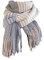 Schal Damen Winter Kariert Groß Warm XXL Winterschal Kuschelig Deckel Fransen Tartan Schal Weich Kariert Elegant Lang Karo Frauen Schlupfschal Deckenschal Hijab Scarf (Y21-Grey, A)
