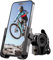 Grefay Fahrrad Handyhalterung【1s-Sperre】 Handyhalter Motorrad Vibrationsgedämpft Handy Fahrradhalterung Universal Lenker Halter für iPhone 16 15 14 13 Pro Max Plus, Samsung S24, Smartphone (Grau)