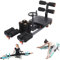 EFGETD Beinstrecker Maschine für Spagat Beinstrecker Dehnungsgerät für Flexibilität 330 Pfund hochbelastbar Beintrainer Oberschenkeltrainer für Gymnastik, Fitness, Yoga, Tanz(Schwarz)