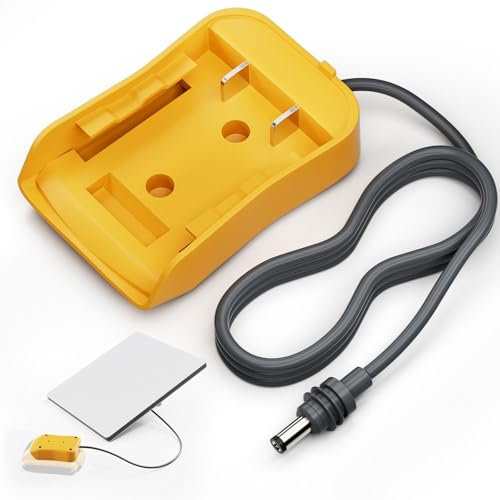 Starlink Mini Power Cable Compatible with Dewalt 18-20V Battery, Starlink Mini Dewalt Charger Adapter with DC Cable Starlink Accessories 1M