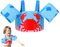Swim Vest for Kids, Toddler, 22–60 Lbs Adjustable Strap with Arm Wings, Safety Floatation Gear for Children Ages 2–7, Pool, Coast, Beach, Lake, Boat, 23.62x6.3x5.12 inches