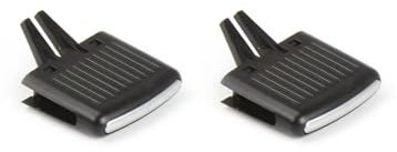 NOVEMS Klimaanlage Lüftungsdüse Für VW Für Golf 5 Für GTI Für Jetta A5 Für MK5 Für GLI Armaturenbrett AC Air Outlet Vent Grill Einstellung Slide Clip Pick Lüftungsgitter Autos(2 Piece)