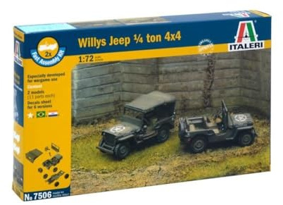 Italeri 7506S - 1/4 ton. 4x4 Truck