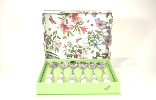 Portmeirion Botanic Garden Cutlery Tea Spoons - Set of 6