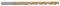 KS Tools 330.4025 Lot de 10 forets hélicoïdaux HSS TIN 2,5 mm