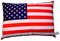 Flaggen Pehl USA Kissen Fahnen Deko Autokissen USA Fan beide, ca. 28 x 40 cm