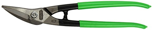 Stubai Kombi-Blechschere rechts 280 mm, PVC-isoliert, grün, induktiv gehärtete Schneiden, Spezialschere für Kurvenschnitte und lange gerade Schnitte, hochlegierter Werkzeugstahl, 270011GR