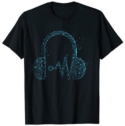 Cooles Dj Disco Musik Motiv Turntables T-Shirt