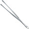 HINMAY 12-Inch Fine Tweezer Tongs, Extra-Long Stainless Steel Tweezers Tongs