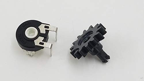 POTENCIOMETRO 1K Compatible + Engranaje POTENCIOMETRO Original para THERMOMIX TM31