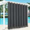 LiveGo Outdoor Curtains for Garden Patio Gazebo Pergola,Waterproof,Windproof,Blackout Thermal Insulated Double Grommet(Top and Bottom) Outdoor Curtains for Garden Patio Door