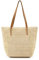 Faletony Summer Beach Bags Woven Bag for Women Straw Tote Bag Handbag Market Shopping Travel Holiday Shoulder Bag with Zip, Leather Handles Large Beige