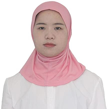 Modest Beauty Muslimischer Mini Hijab Schal islamischer Einteiler Damen Sport Hijabs, rose, Einheitsgröße
