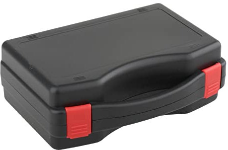 perfk Caja de Herramientas de Protección Multifunción con Esponja, Organizador de Espuma, Compartimento de Bricolaje, Caja Vacía Duradera, 220 mm x 170 mm x 80 mm