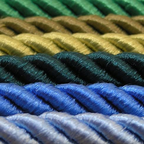 Mosel Avenue Art & Gobelin Studio 10 m Dekokordel Satinkordel 7 mm breit Braun Satinschnur Flechtschnur Atlaskordel Atlasschnur Kordel Schnur