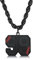MeMeDIY Personalisierte Edelstahl Graviert Sport Zahl Mit Name Anhänger Baseball Rugby Athleten Glück Zahl Halskette Charme Geschenk Für Herren Freund (B3)