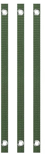 PATIKIL 31.5 Inch Tree Straps for Staking, 3 Pack Tree Support Stakes, Tree Straightening Ties for Newly Planted Straight, Olive Green