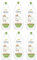 6x Dove Care By Nature RESTORING Shower Gel 225ml, with Coconut Oil & Almond Extract (Pack of 6)
