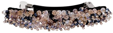 MINACHI Strass Perle Damen Haarspange Trend Design Kopfschmuck Pferdeschwanz Haarnadel Einfache Federclip Mode Haarschmuck