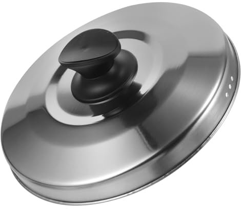 PAMINGONO Tapa De Olla Arrocera, Tapa De Olla Metálica, Tapas para Olla Arrocera, Tapa Universal para Olla Arrocera, Tapa De Olla Arrocera, Tapas para Ollas, Tapa De Olla Arrocera Metálica,