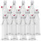 volila 1L Flip Top Bottles with Stoppers - 1000ml Clear Swing Top Bottles for Homebrewing and Beverages - with Leak Proof Caps, Labels, Pen and Funnel (12 Pack)