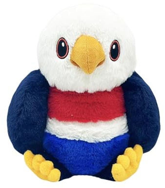 Generisch Adler Plüsch 25cm Stofftier Kuscheltier Deko Geschenk Kinder USA Motiv
