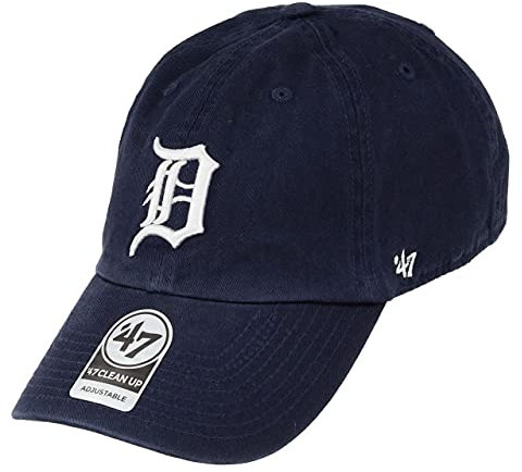 '47 Detroit Tigers Navy MLB Clean Up Cap One-Size