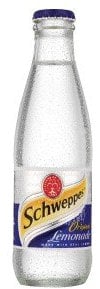 Schweppes Original Lemonade 24x200ml Glass Bottles