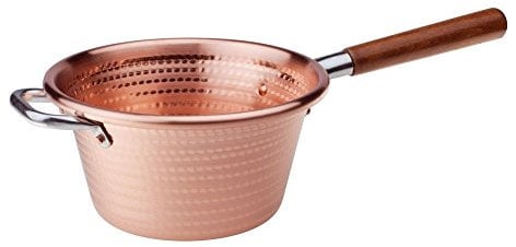 Pentole Agnelli - Family Cooking. Cazo de Cobre con Mango de Madera