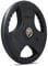 Bodymax Olympic Rubber Radial Weight Disc Plate - Black, 20 kg