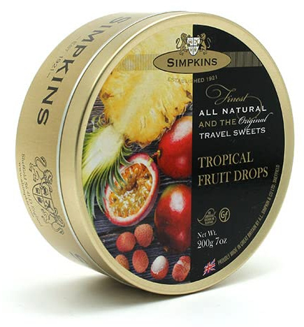 Simpkins T/Sweets Tropical Fruit 200G [Grocery]