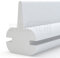 STEIGNER Duschdichtung Duschkabinen Dichtung 140cm SDD01 WEISS - Silikon Wasserabweiser Silikondichtung Dusche Dichtprofil Duschabtrennung Schwallschutz Glastürdichtung Duschkabine
