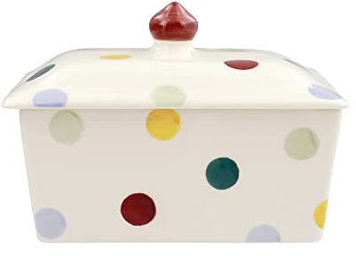 Emma Bridgewater Polka Dot Small Butter Dish with Lid