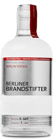 Berliner Brandstifter Vodka Vodka aus Deutschland
