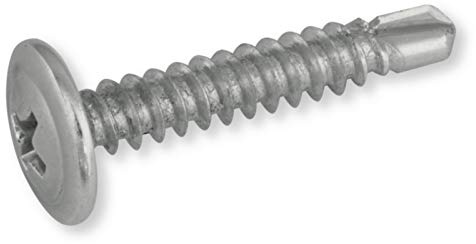 Bohrschraube verzinkt mit angepresster Scheibe 4,2 x 16 mm