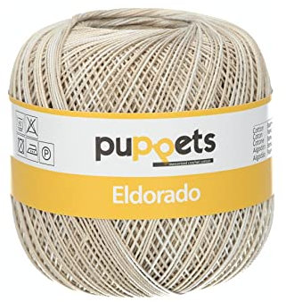 Puppets Eldorado Stärke 10 4578010-00122 multicolor Häkelgarn, 100 % Baumwolle