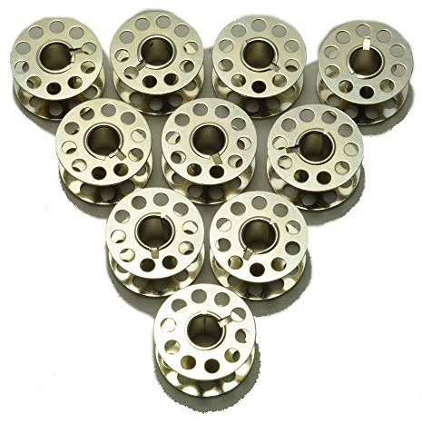 eRadius 10 X Metal Bobbins Sewing Machine Spool Fits Most Brands - UNIVERSAL …