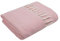Mixibaby Tagesdecke Wohndecke Wendedecke Kuscheldeck Sofadecke Couchdecke, Farbe:Rosa-Cream, Design:Fischgrätendesign