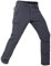 Vzteek Herren Wanderhose Thermo Softshellhose Wasserdicht Outdoorhose Winter Warm gefüttert Trekkinghose Winddichte Skihose 4wegestretch Schneehose, Fahrrad,Skifahren, Hundesport(Grau,3XL)