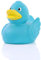Schnabels Badeente Wings - Geschenk für Geburt Geburtstag Namenstag Kinder Baby Freund-in Mädchen Junge - lustig originell Glücksbringer - Spielzeug Quietsche-Ente Deko Badewanne (Türkis)
