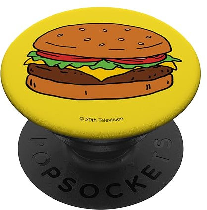 Bob’s Burgers Burger PopSockets Klebender PopGrip
