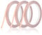 KroY PecoeD 3 Rollen Kupferband Selbstklebend, 20m x 6mm Kupferfolie Klebeband Leitfähig Copper Foil Tape, Kupferfolienband für EMI Abschirmung, Schneckenschutz, Elektro Reparatur, Löten, Basteln