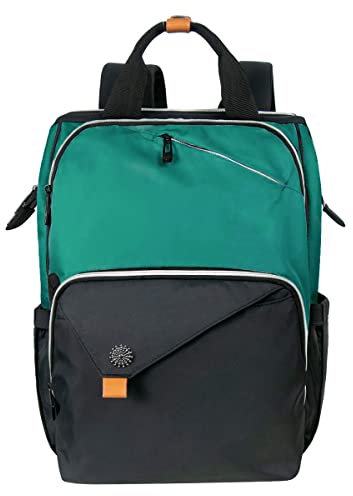 Hap Tim Mochila para computadora portátil para mujer, mochila de viaje para mujer, bolsa de trabajo, bolsa de enfermera, mochila para escuela, mochila de transporte para mujeres (7651-MB)