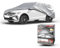 Walser Abdeckplane Auto All Weather, Abdeckplane wasserdicht, 100% wetterfeste Auto Abdeckplane, Autoabdeckung Outdoor, Auto Abdeckplane wasserdicht, Autoplane Vollgarage Größe 7 SUV/Van Silber