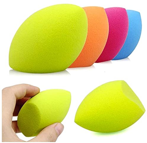 FrEshn Eponge Maquillage Fond De Teint 1 PC Couleur aléatoire Smisse Maquillage Foundation Sponge Blender Mélangier Outil de beauté en Poudre sans Faille Eponge De Maquillage