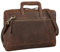 STILORD 'Pierce' Laptoptasche mit Griff Leder Aktentasche 15 Zoll Vintage Dokumententasche A4 Business Bürotasche mit Schultergurt und Handschlaufe, Farbe:zamora - braun