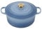 Le Creuset Signature Enamelled Cast Iron Round Casserole Dish With Lid, 28 cm, 6.7 Litres, Chambray, 21177284344441