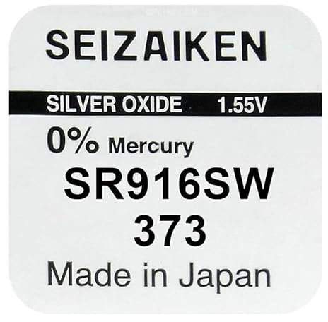 Generic 2 x Seiko Watch Battery 373 SR916SW Seiko Watch Battery Made in Japan