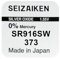 Generic 2 x Seiko Watch Battery 373 SR916SW Seiko Watch Battery Made in Japan